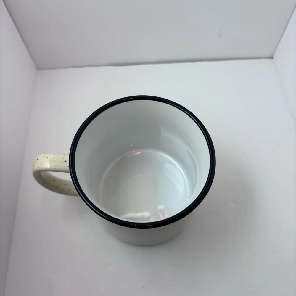 Speckled Cream Coffee Mug‎